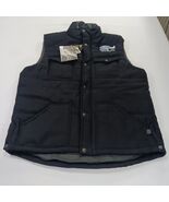 STS Ranchwear FORD IDAHO Men's Black Full Zip 100% Wool Vest Jacket Size XL - €76,55 EUR
