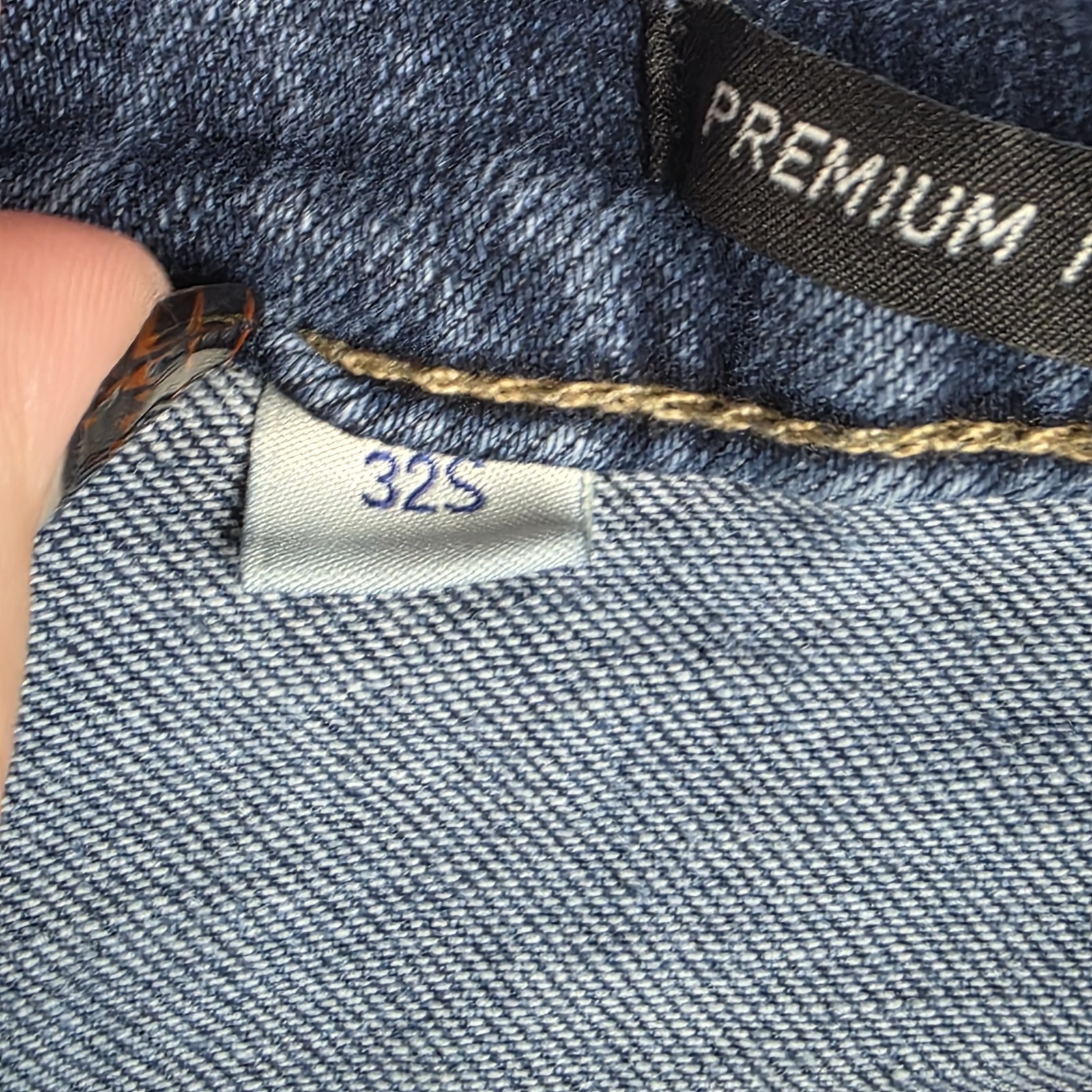 Ariat Jeans Womens Size 32S High Rise Flare Italian Denim Raw Hem Blue Pants Item image 6