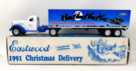 Eastwood International Christmas Delivery Tractor Trailer Special 1991 Die Cast - £11.93 GBP