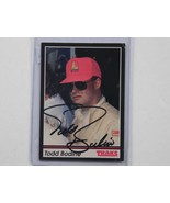 Todd Bodine Signed Autographed Racing Trading Card - $285.10 MXN