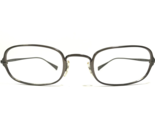 Oliver Peoples Eyeglasses Frames Chancellor BKC Gray Rectangular 48-21-138 - $60.59