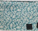 Set of 2 Same Sack Woven Fabric Kitchen Placemats, 13&quot; x 19&quot;, LEAVES ON ... - $11.87