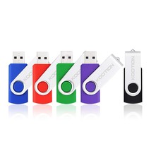 64GB Flash Drive KOOTION 5 Pack 64G USB 2.0 Drive Thumb Drives Jump Drive Memory - £32.57 GBP