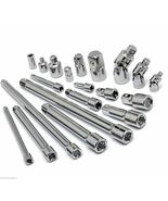 Craftsman 20 Piece Drive Tool Accessory Set 1/4 3/8 1/2 inch Extension A... - $60.52