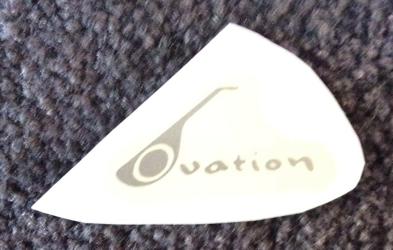 Guitar waterslide headstock decal Silver - $4.68