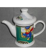 Wade Ceramic LOCOMOTIVE JOE 16 oz Teapot JUDITH WOOTEN Made in England - €25,31 EUR