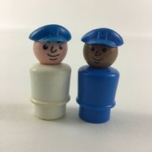 Fisher Price Little People Play Family Figures Driver Pilot Toy Vintage 1970s - £21.64 GBP