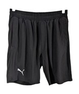 Mens Black Puma Shorts with Pockets and Drawstring Size Large (No Tag) New - £18.93 GBP
