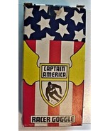 CAPTAIN AMERICA RACER GOGGLE US Ski Team by Norski NOS Vintage - $29.95