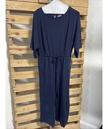 NWT Westbound Black Long Pants Romper Woman&#39;s Size M Casual Vacation KG JD - $61.10 CAD