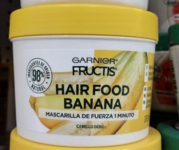 GARNIER FRUCTIS BANANA HAIR FOOD FOR DAMAGED HAIR - 350ml - FREE SHIP - $18.86