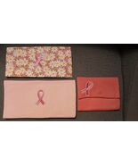 Cancer Awareness wallet and gift card holders/pouches/coin purses (3), p... - $34.86 CAD