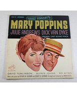 MARY POPPINS JULIE ANDREWS DICK VAN DYKE WALT DISNEY'S Cover Sleeve ONLY... - $31.18