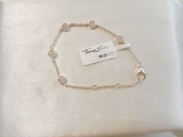 Thomas Sabo 6&quot;-7&quot;Sterling Silver Cubic Zirconia Bracelet C617 $98 - $95.03