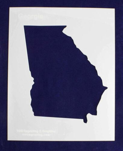 State of Georgia Stencil 14 Mil Mylar - Painting /Crafts/ Templates - $15.52