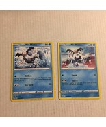 Pokemon 2020 Mr. Mime 35/189 &amp; 2021 Mr. Mime 34/163 Cards - $4.01 CAD