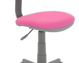 Pink With A Gray Base Deluxe Task Chair By Calico Designs 18510. - £115.53 GBP