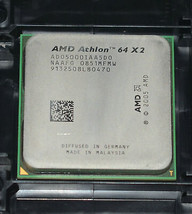 AMD Athlon 64 X2 5000+ 2.6 GHz Dual-Core ADO5000IAA5DO CPU Processor - $9.89