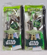 NWT (2pcs) Star Wars Yoda Toothpaste, Toothbrush, Travel Case Soft Bristle - $13.65