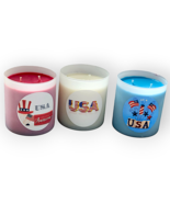 Custom Designed Patriotic Candles - £18.77 GBP