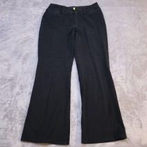 Gap Harper Pants Women 4R Black Casual Outdoor Preppy Uniform Flared Leg... - $24.63