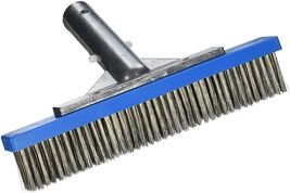 Pentair Rainbow R111626 709 9" Aluminum Pool Brush with Stainless Steel ... - $33.45