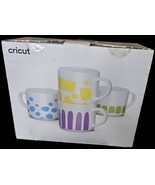 Cricut® Stackable Ceramic Mug Blank, White - 10 oz/300 ml 4 Mugs - $9.99