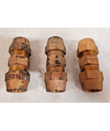 3 Quantity of Ford 1&quot; Brass Compression Couplers Water Service Ranger (3... - €69,71 EUR