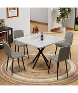 Mid Century Modern Square Dining Table Set (Coffee) - $308.99