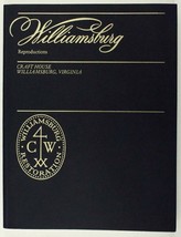 WILLIAMSBURG Reproductions Craft House Williamsburg VA 1982 Product Book - $456.28 MXN