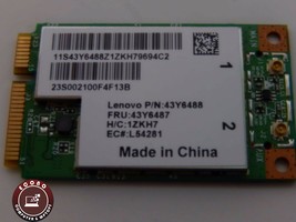 Lenovo Ideapad S12 2959 Genuine Wireless Wifi Card  43Y6488 - $4.21
