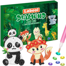 Arts and Crafts for Kids Ages 8-12 - Creat Your Own GEM Keychains-5D Diamond Art - £11.92 GBP