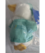 Aflac Childhood Child Cancer Awareness Duck in Scrubs 6&quot; Plush NWT Working - $26.72