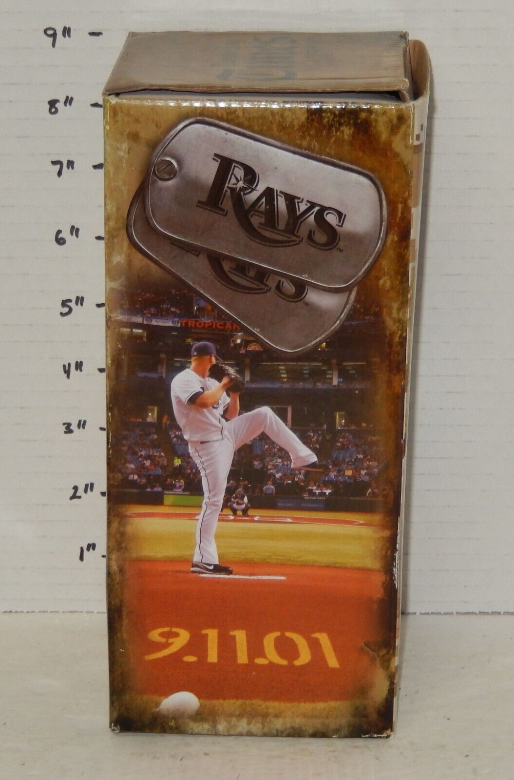 2014 Alex Cobb Bobblehead SGA Tampa Bay Rays MLB Baseball Bobble head Item image 4