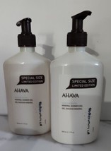 2x AHAVA Deadsea Water Mineral Shower Gel 17oz Special Size  - £39.92 GBP