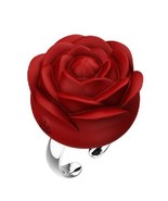 Fiore Rose Ring Red - $39.95