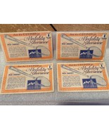 1941 Gold Medal 4 Oneida Silverware Coupons *Pre-Owned w/Wear* BT3 - €11,20 EUR