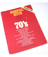 Gospel Hits of the 70s Volume Two 15 Songs Benson Publishing 1972 - $7.36