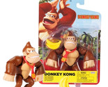 Nintendo Donkey Kong 4&quot; Figure with Bananas Mint on Card - $19.88