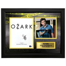 Jason Bateman Autographed Script Ozark Framed Collage BAS COA Photo Netflix - £1,260.75 GBP