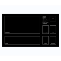 DIY  Pad for d Games 60x35cm HD Picture Game Mat TCG Cards 12&#39;x24&#39; Playmat MTG B - £92.15 GBP