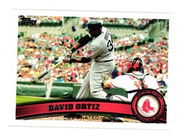 2011 Topps #315a David Ortiz Boston Red Sox - $3.00