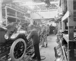 Ford Assembly Line Factory Workers In Copenhagen Germany 1923 8X10 Photo - $11.32