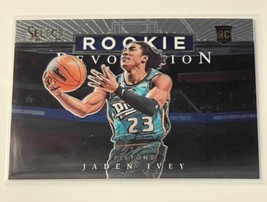 2022-23 Panini Select #10 Jaden Ivey* RC NBA Rookie Revolution - Detroit Pistons - £1.38 GBP