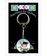 Jody Houghton Designs Quilter Hope Keychain - $8.10 CAD