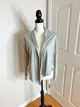 Joie Womens Sz XS Gray Cardigan Open Front Sweater Long Sleeve - £20.67 GBP