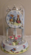 Peter Rabbit Beatrix Potter Anniversary Mantle Dome Clock 2002 Frederick Warne - £25.28 GBP