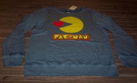 Women&#39;s Teen I Love PAC-MAN Pacman Crew Sweatshirt Large New w/ Tag - £23.73 GBP