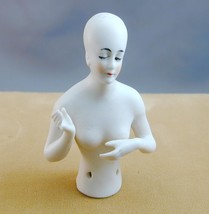 Antique Galluba &amp; Hofmann Bisque Bathing Beauty 1/2 Doll Arms Away 2420 ESTATE - £112.03 GBP