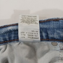 Levi's 505 Womens Straight Leg Blue Denim Zip Button Jeans Size 6 Medium (28×31) image 4